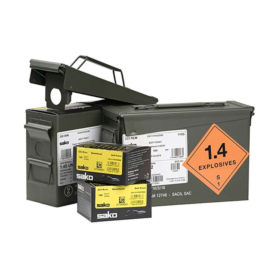 SAKO 223 REM 55GR GAMEHEAD 50 PACK