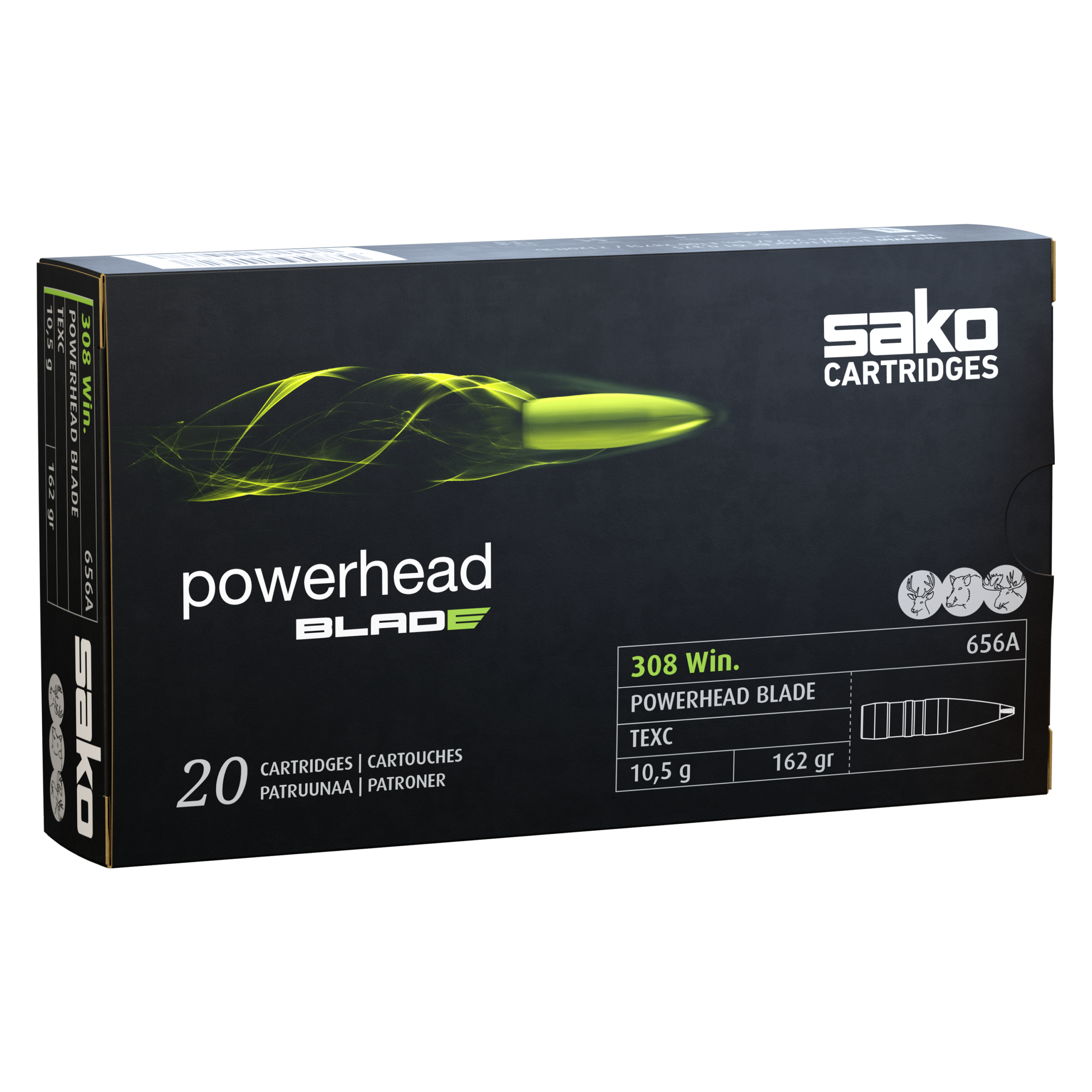 SAKO 308 Win 150gr Powerhead Blade 20pk