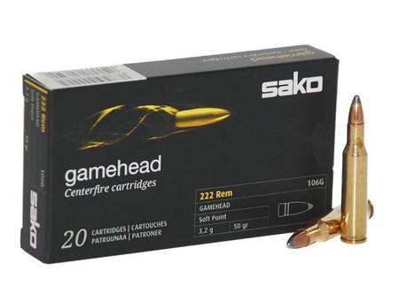 SAKO 30-06 SPRG 150gr Gamehead 20pk