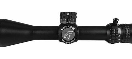 NIGHTFORCE NX8 4-32×50 F1 ZERO STOP 0.1 MIL RAD DIGILLUM PTL MIL-XT
