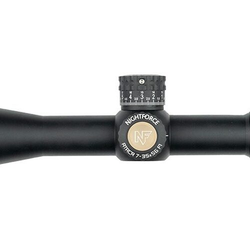 NIGHTFORCE ATACR FDE 7-35X56 F1 ZEROSTOP .1MIL RADIAN DIGILLUM PTL MIL XT RETICLE