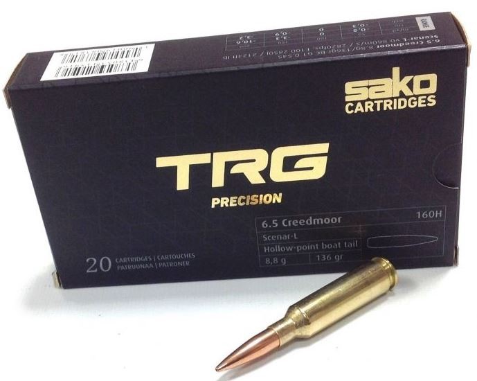 SAKO 6.5 CREEDMOOR 136 GR TRG PRECISION (LAPUA SCENAR-L) 20 PACK