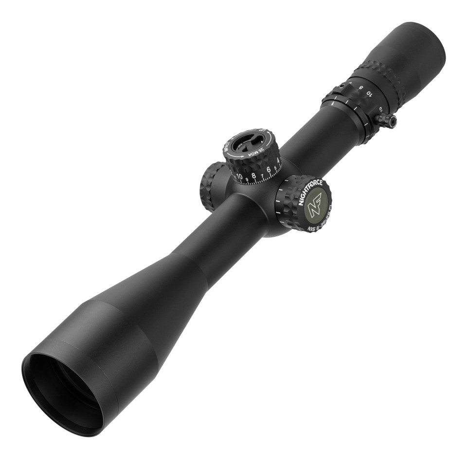 NIGHTFORCE NX6 6-36X56MM 34MM F1 – .250 MOA – DIGILLUM – FIELDSET EXPOSED – MOA-XT