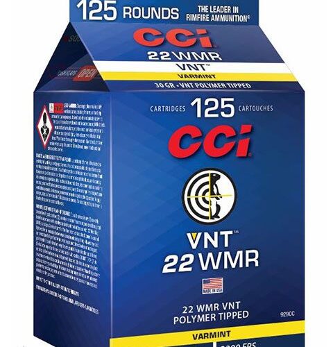 CCI 22WMR VNT 30GR 125 RND POUR PACK