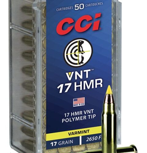 CCI 17HMR VNT 17GR TIPPED 2650FPS (500 rounds)