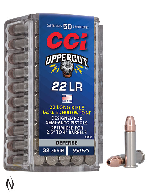 CCI 22LR UPPERCUT 32GR CPHP 950FPS (50 PACK)