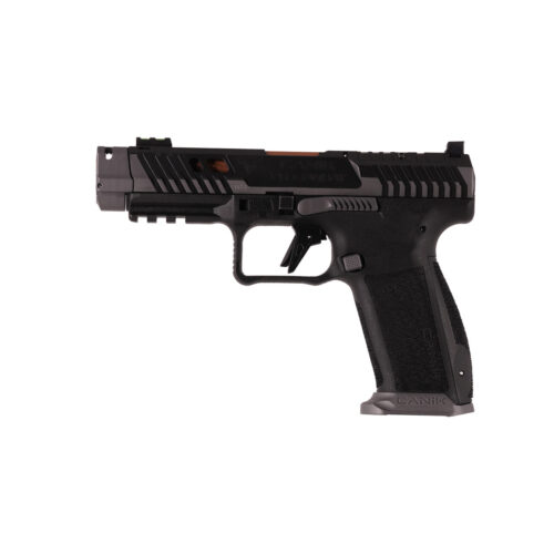 CANIK TTI COMBAT 9mm PISTOL – SMOKE WITH 3 MAGAZINES (10 Round)