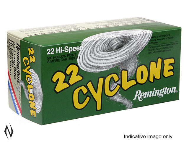 REMINGTON 22LR 36GR HV HP CYCLONE 1280FPS (50 PACK)