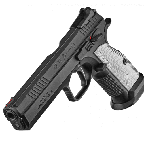 CZ TS2 9MM Black 134mm (2 Spare 10 rnd Mags)