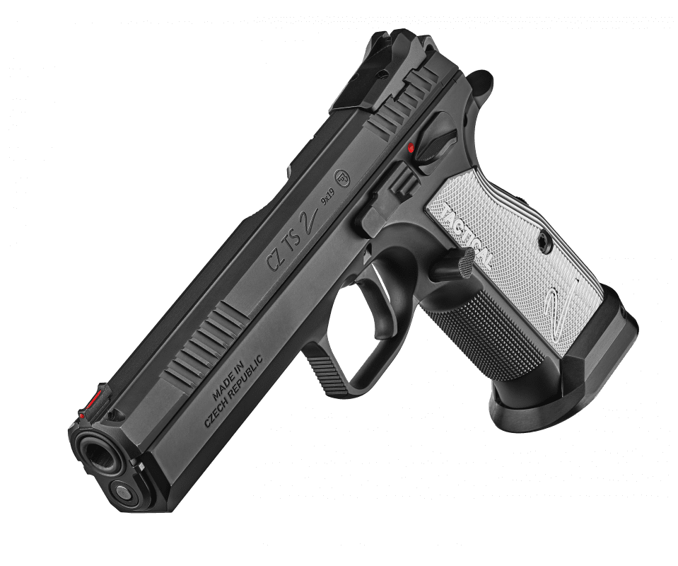 CZ TS2 9MM Black 134mm (2 Spare 10 rnd Mags)