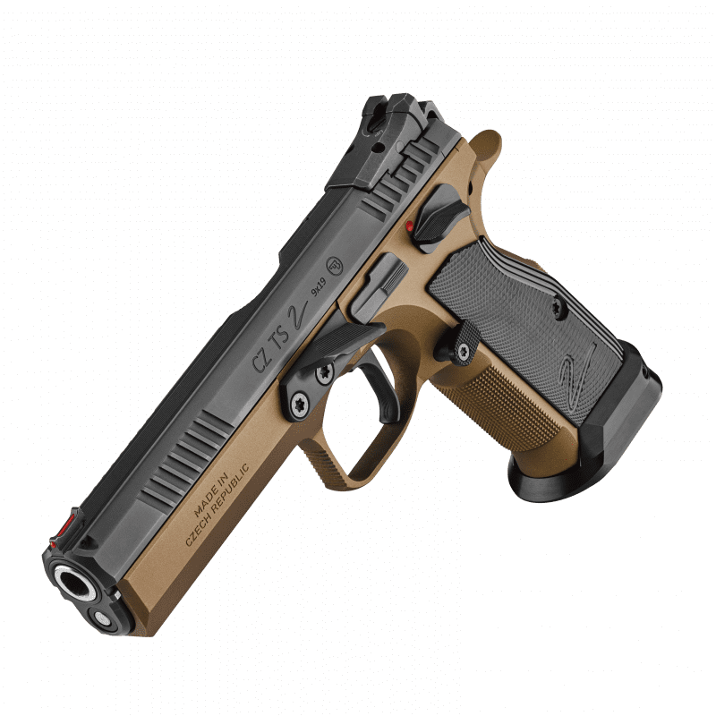 CZ TS2 9MM DEEP BRONZE 134mm (2 Spare 10 rnd Mags)