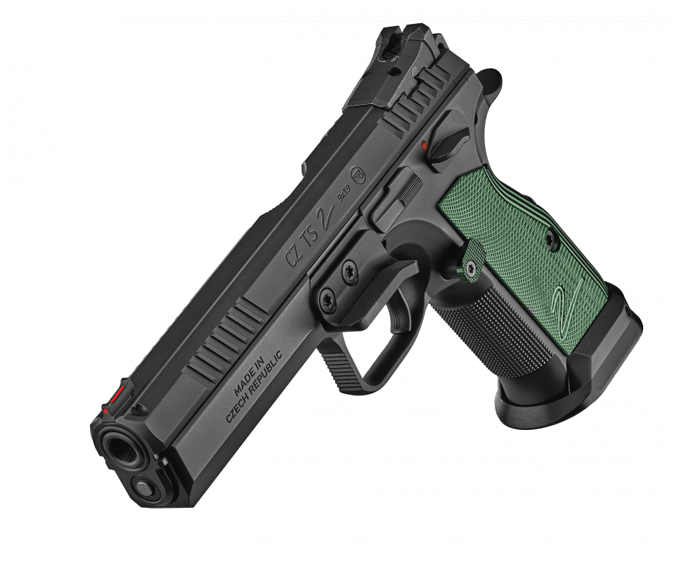 CZ TS2 9MM Racing Green 134mm (2 Spare 10 rnd Mags)