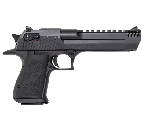 Magnum Research Inc Desert Eagle 50AE Black WITH MUZZLE BRAKE (NOT FOR CLUB LICENSE)