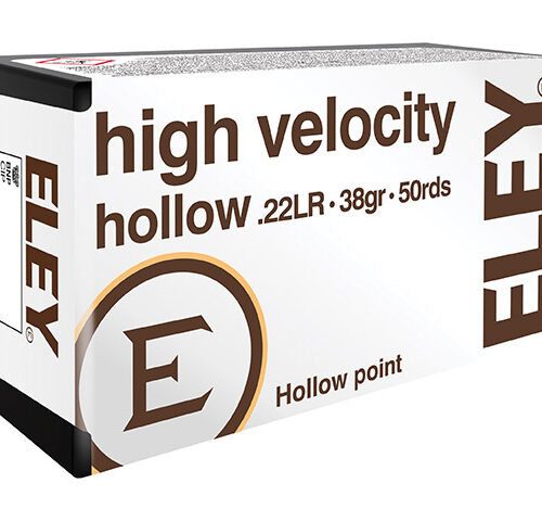 ELEY 22LR HIGH VELOCITY HP 1250FPS (50pcs)