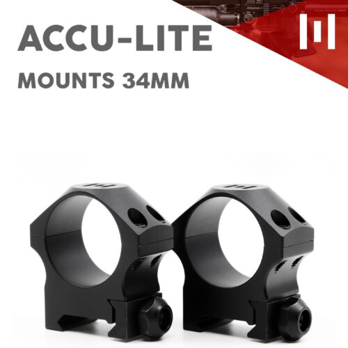Element Optics Accu-Lite Mounts – 34mm – Medium 27mm
