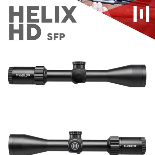 Element Optics Helix HD 2-16X50 (RAPTOR MRAD, SFP)