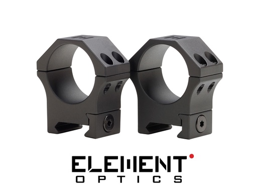 Element Optics XT Mounts Picatinny LOW – 1 INCH