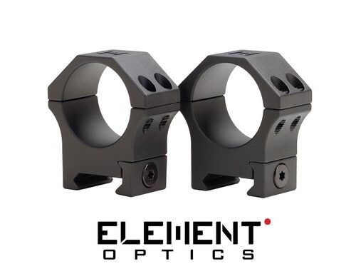 Element Optics XT Mounts Picatinny HIGH – 1 INCH