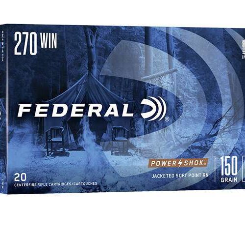 FEDERAL 270 WIN 150GR SP POWER-SHOK – 20 PACK