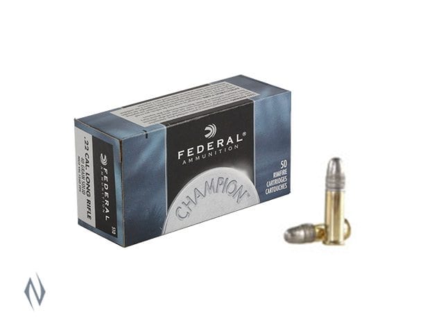 FEDERAL 22LR 40GR SOLID HV CHAMPION 1240FPS (50)