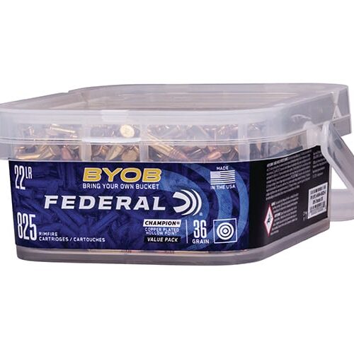 FEDERAL 22LR 36GR HP HV 1375 RND BUCKET
