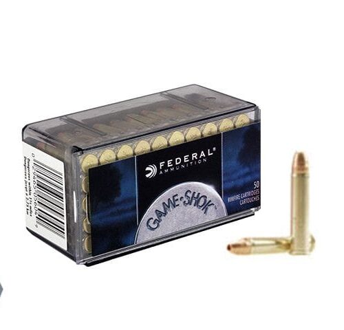 FEDERAL 22WMR 50GR JHP GAME-SHOK 1530FPS 50pk
