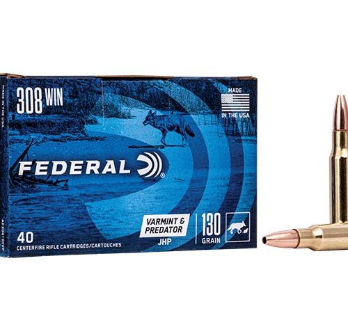 FEDERAL 308 WIN 130GR AE VARMINT (40pcs)