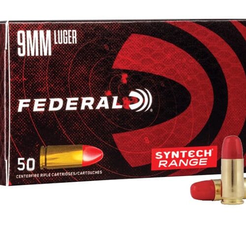 FEDERAL 9MM LUGER 124GR TSJ SYNTHETIC JACKET AMERICAN EAGLE (500pcs)
