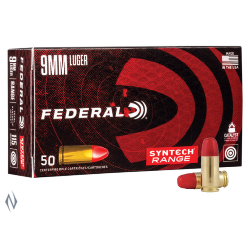 FEDERAL 9MM LUGER 150 GR TSJ FN SYNTECH AMERICAN EAGLE – 50 PACK