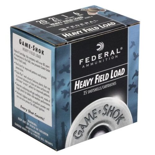 FEDERAL 20G 28GR 7-5 GAMESHOK 1165 FPS 250PK