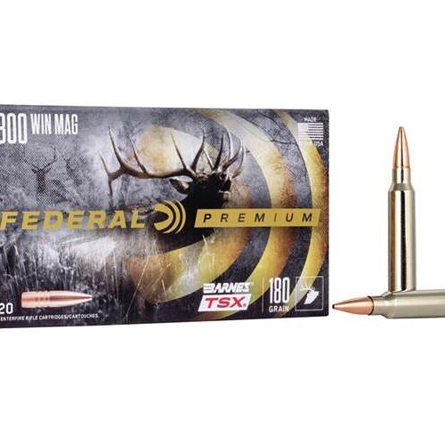 FEDERAL 300 WIN MAG 180GR TSX VITAL-SHOK (20 ROUNDS)