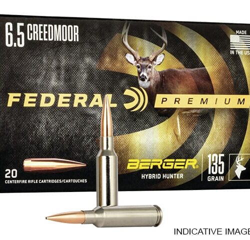 FEDERAL 6.5 CREEDMOOR 135GR BERGER HYBRID HUNTER (20 ROUNDS)