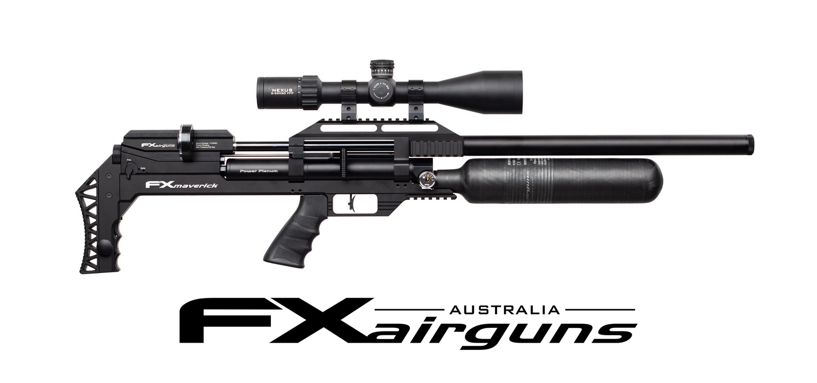 FX Maverick 22cal, Sniper 700mm, Carbon Fiber Bottle