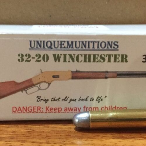 32 20 115GR CAST RN (30 ROUNDS) UNIQUE MUNITIONS