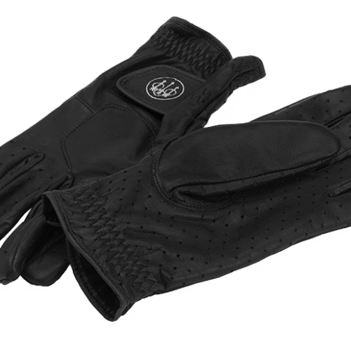 BERETTA Leather Gloves Black