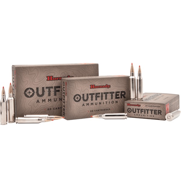 HORNADY AMMO 270 WIN 130 GR CX OUTFITTER (20 ROUNDS)