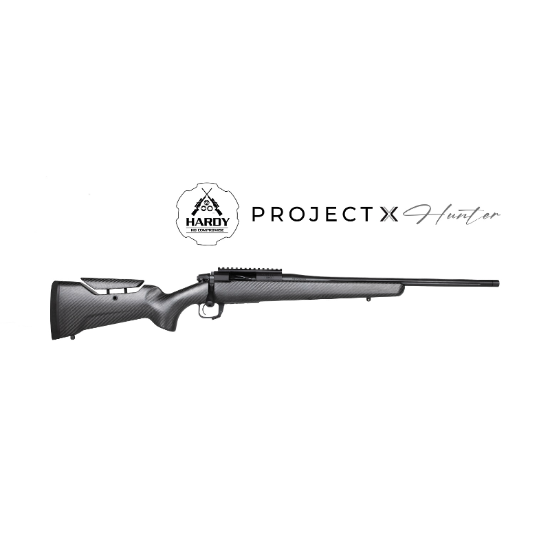 HARDY PROJECT X – SHORT ACTION – 308 WIN – 20 INCH 1:10 TWIST – CARBON FIBRE STOCK