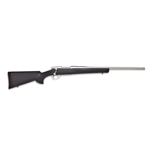 HOWA 223 REM STAINLESS STEEL VARMINT 24 INCH BARREL WITH BLACK HOGUE STOCK