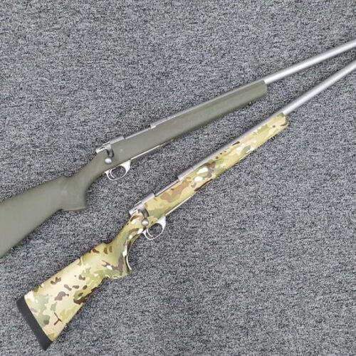 HOWA 1500 VT SS 243WIN  24INCH  HEAVY VARMINT BARREL STAINLESS STEEL ALLOY PILLAR BEDDED OD GREEN STOCK