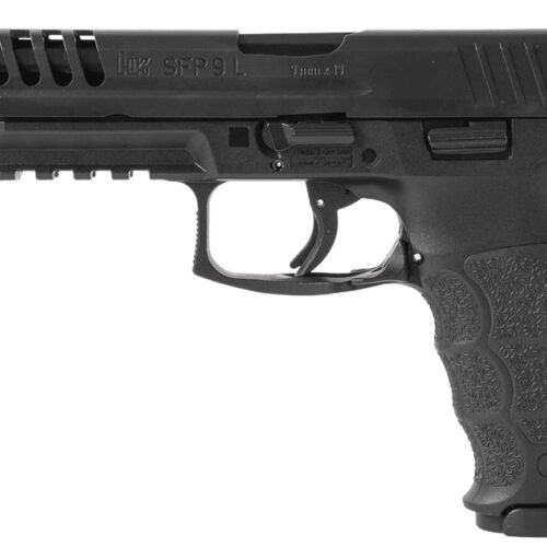 HK SFP9L-SF 9MM BLACK PACKAGE INCLUDES 4 MAGAZINES AND HOLSTER (10 SHOT)