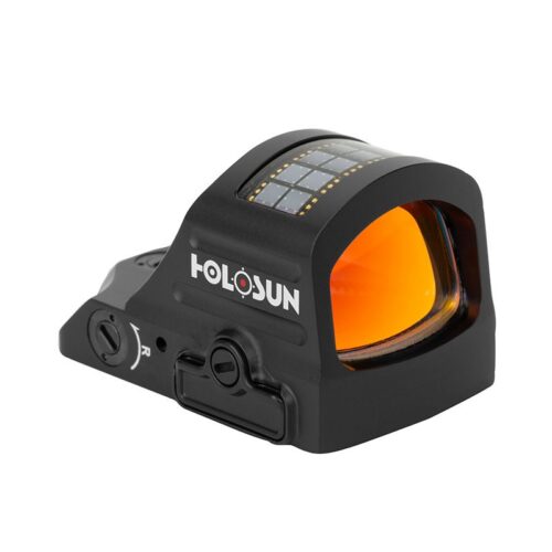 HOLOSUN RED DOT SIGHT – GREEN 2 MOA Dot / 65 MOA Circle Dot – Solar AND Battery