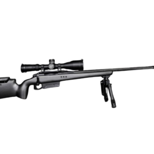 HARDY HYBRID LONG ACTION RIFLE – 300WM 24 INCH 1 in 9 TWIST – CHEEK RISE – CARBON FIBRE STOCK