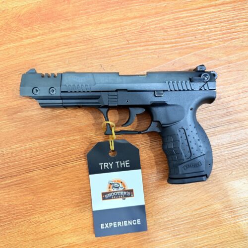 USED WALTHER P22 22LR 127MM BARREL 10RD W/ 1 EXTRA MAG – HARD CASE