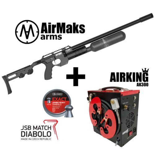 AIRMAKS ARMS KATRAN LB .22 CAL – COMPRESSOR – Combo Pack
