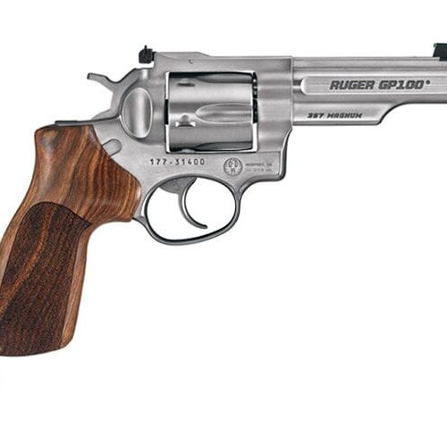 RUGER GP100 357 STAINLESS 106MM MATCH CHAMPION ADJ SIGHT