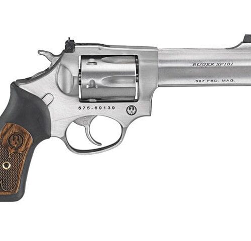 RUGER SP101 327 FED STAINLESS 6 SHOT 107MM