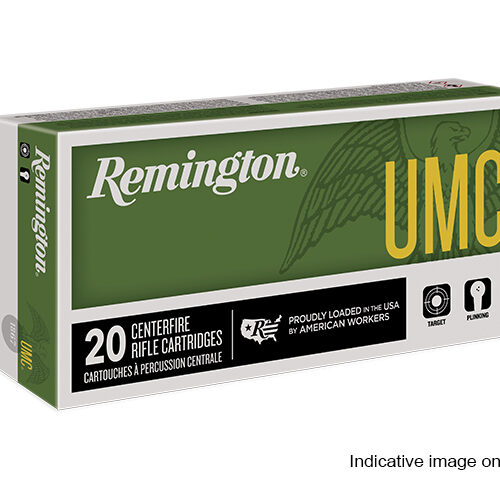 REMINGTON UMC 22-250 REM 45GR JHP (20 ROUNDS)