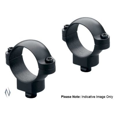 LEUPOLD QR 1 INCH RINGS MEDIUM GLOSS