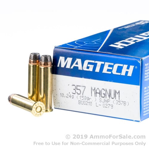 MAGTECH 357 MAGNUM 158GR SJHP (50 PACK)