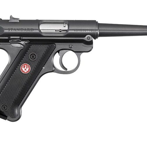 RUGER MKIV 22LR STANDARD BLUED 121MM